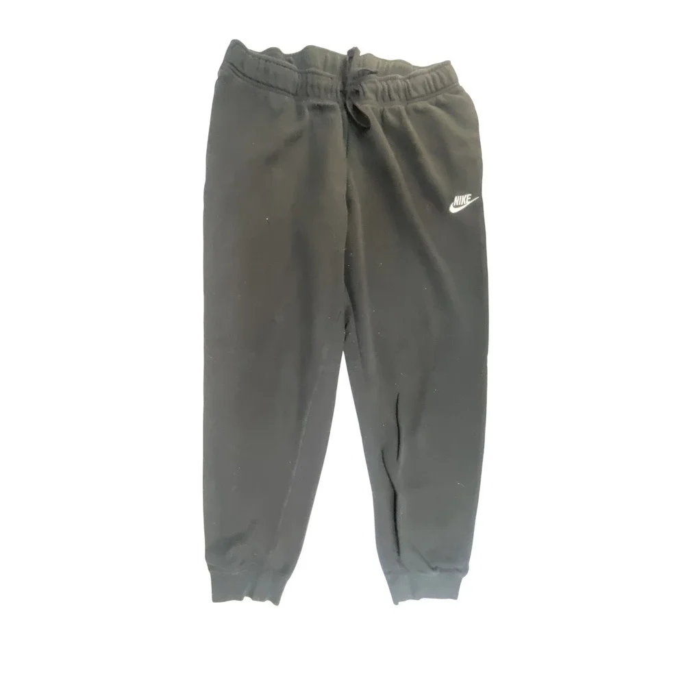 Nike Mens Sportswear Club Fleece‎ Joggers Black Sweatpants Size Large